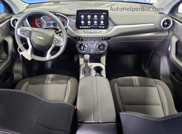 3GNKBCR46SS222572 2025 CHEVROLET BLAZER Black Вид панелі приладів