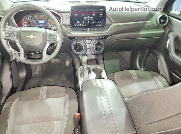 3GNKBCR46SS264014 2025 CHEVROLET BLAZER White Dashboard view