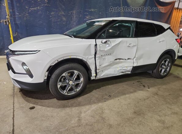 3GNKBCR46SS264014 2025 CHEVROLET BLAZER White 360 interior view