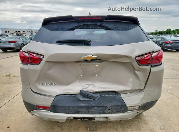 3GNKBCR48MS566374 2021 CHEVROLET BLAZER Gray Widok z tyłu