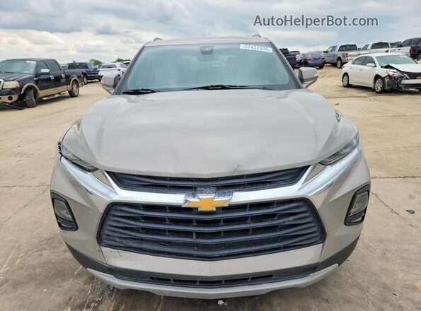 3GNKBCR48MS566374 2021 CHEVROLET BLAZER Gray Widok z przodu