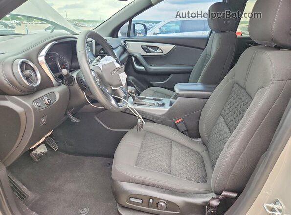 3GNKBCR48MS566374 2021 CHEVROLET BLAZER Gray Widok wnętrza z przodu