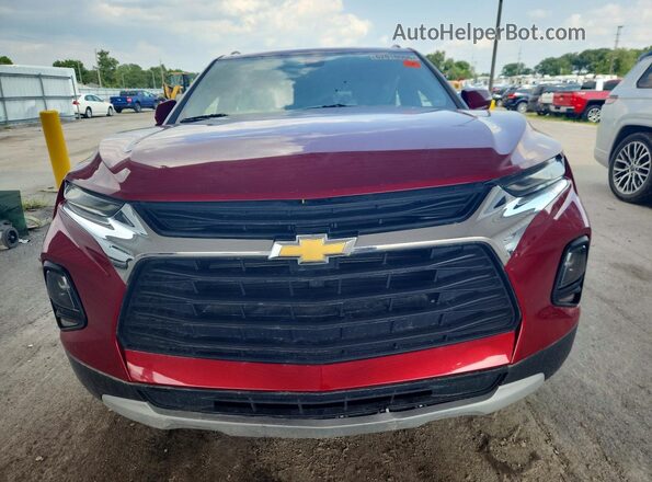 3GNKBCR48NS137429 2022 CHEVROLET BLAZER Red Widok z przodu