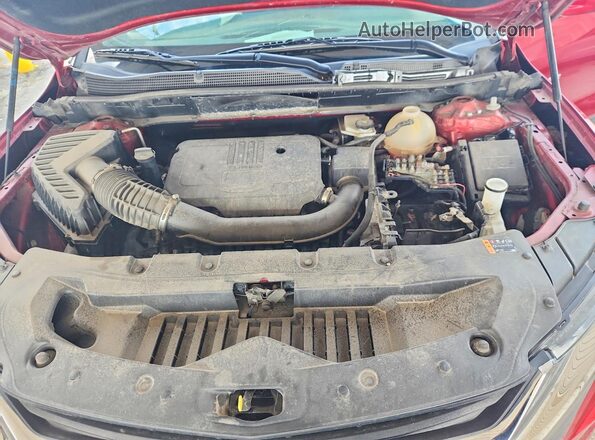 3GNKBCR48NS137429 2022 CHEVROLET BLAZER Red Widok komory silnika