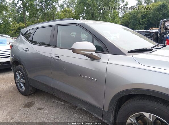 3GNKBCR48PS131228 2023 CHEVROLET BLAZER Silver უკანა სალონის ხედი