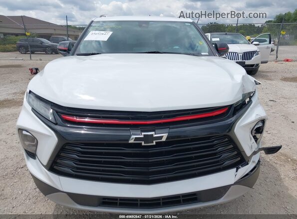 3GNKBCR48RS127182 2024 CHEVROLET BLAZER White Vista del cuadro de instrumentos