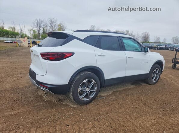 3GNKBCR48RS165222 2024 CHEVROLET BLAZER Белый Задняя правая четверть