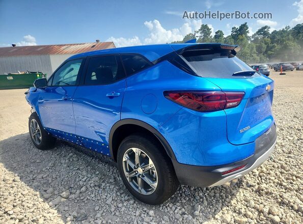 3GNKBCR48TS168161 2026 CHEVROLET BLAZER Blue უკანა მარცხენა