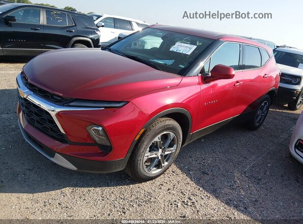 3GNKBCR48TS177488 2026 CHEVROLET BLAZER Red Vista tres cuartos delantera izquierda