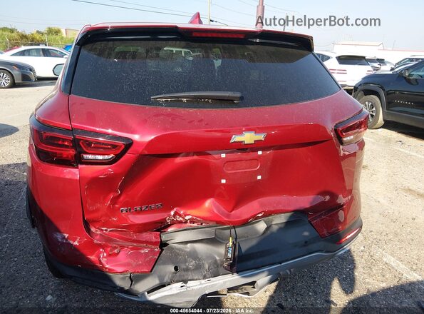 3GNKBCR48TS177488 2026 CHEVROLET BLAZER Red Vista frontal