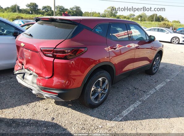 3GNKBCR48TS177488 2026 CHEVROLET BLAZER Red Trasero derecho