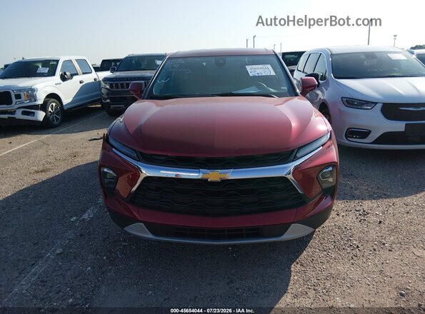 3GNKBCR48TS177488 2026 CHEVROLET BLAZER Red Vista del cuadro de instrumentos