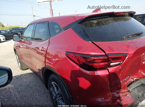 3GNKBCR48TS177488 2026 CHEVROLET BLAZER Red Vista interior de 360 grados