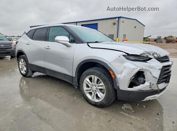 3GNKBCR49NS134328 2022 CHEVROLET BLAZER Silver Передня права чверть