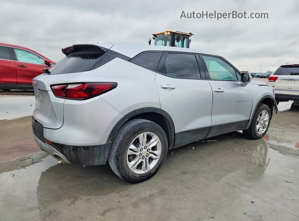 3GNKBCR49NS134328 2022 CHEVROLET BLAZER Silver Задня права чверть