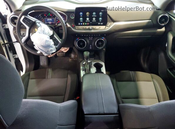 3GNKBCR49RS282789 2024 CHEVROLET BLAZER White Dashboard view
