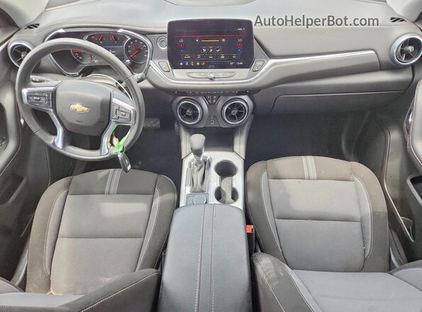 3GNKBCR49SS271670 2025 CHEVROLET BLAZER Black Dashboard view