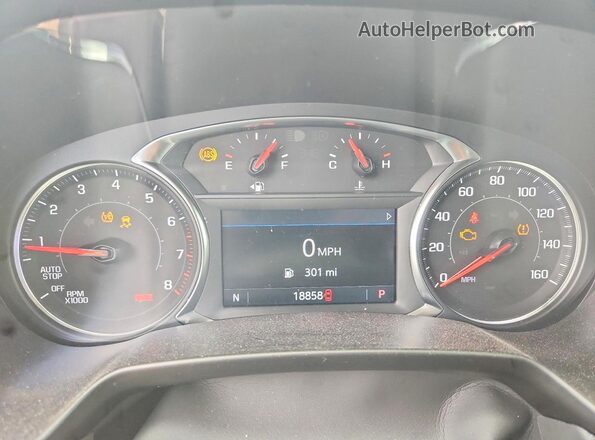 3GNKBCR49SS271670 2025 CHEVROLET BLAZER Black Instrument cluster view