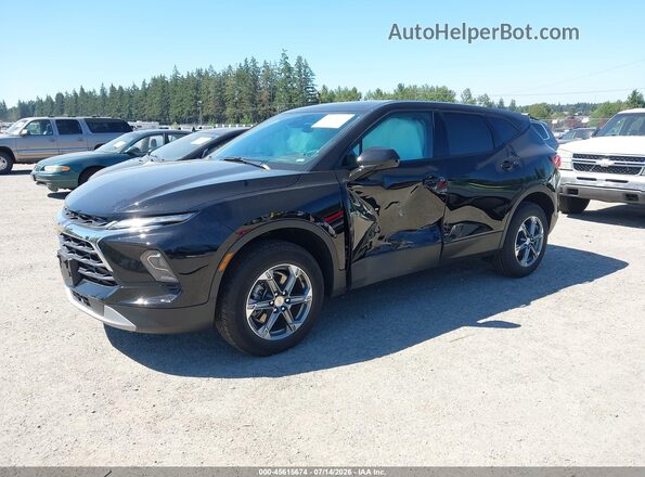 3GNKBCR49TS166659 2026 CHEVROLET BLAZER Черный Передняя левая четверть