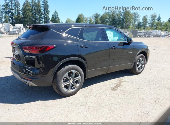 3GNKBCR49TS166659 2026 CHEVROLET BLAZER Черный Задняя правая четверть