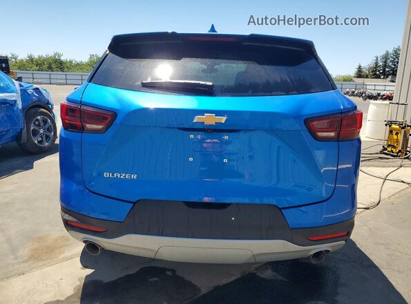 3GNKBCR49TS170422 2026 CHEVROLET BLAZER Blue Widok z tyłu