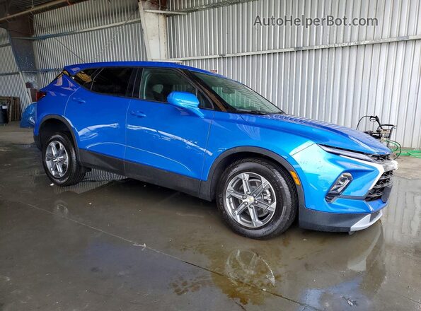 3GNKBCR49TS173711 2026 CHEVROLET BLAZER Blue წინა მარჯვენა