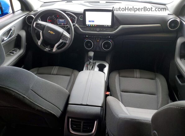3GNKBCR49TS173711 2026 CHEVROLET BLAZER Blue წინა პანელის ხედი