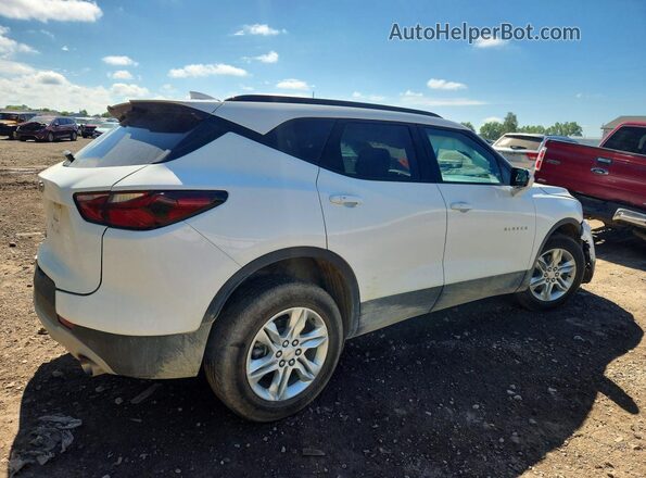 3GNKBCR4XNS169752 2022 CHEVROLET BLAZER Белый Задняя правая четверть