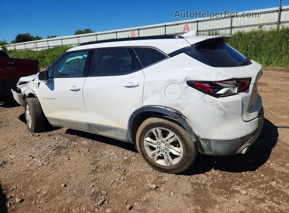 3GNKBCR4XNS169752 2022 CHEVROLET BLAZER Белый Задняя левая четверть