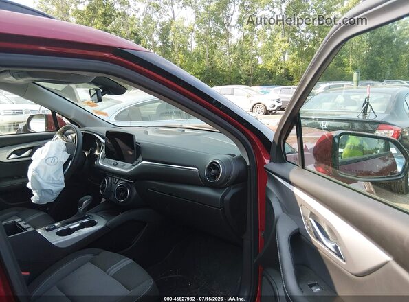 3GNKBCR4XRS283479 2024 CHEVROLET BLAZER Red Widok wnętrza z przodu