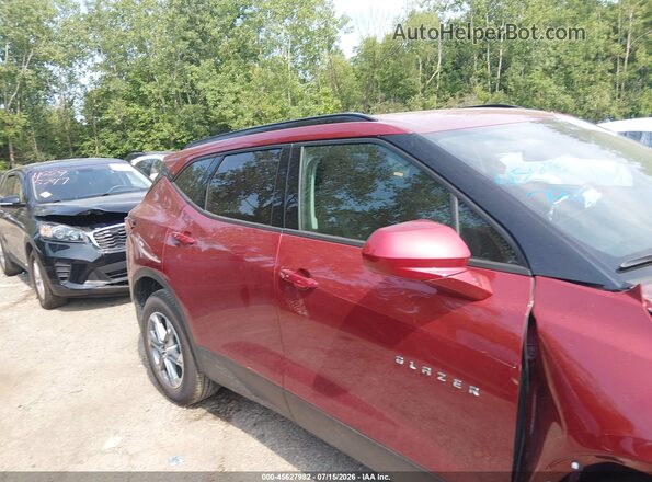 3GNKBCR4XRS283479 2024 CHEVROLET BLAZER Red Widok wnętrza z tyłu