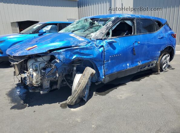 3GNKBCR4XSS268972 2025 CHEVROLET BLAZER Blue Widok wnętrza 360 stopni