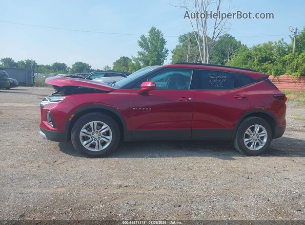 3GNKBCRS0LS602104 2020 CHEVROLET BLAZER Red სალონის 360-გრადუსიანი ხედი