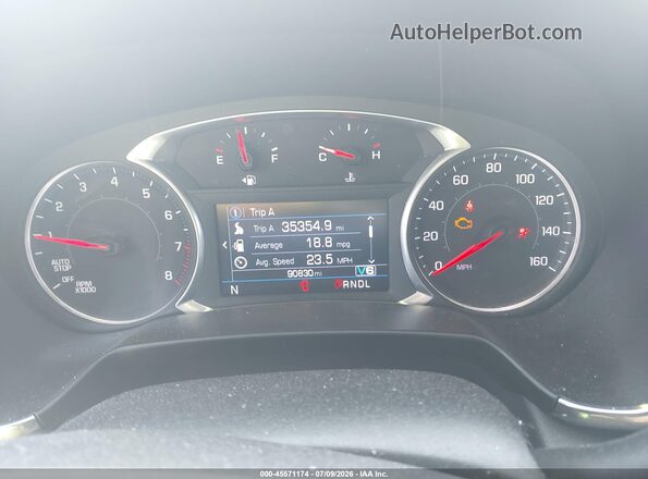3GNKBCRS0LS602104 2020 CHEVROLET BLAZER Red უკანა სავარძლების ხედი