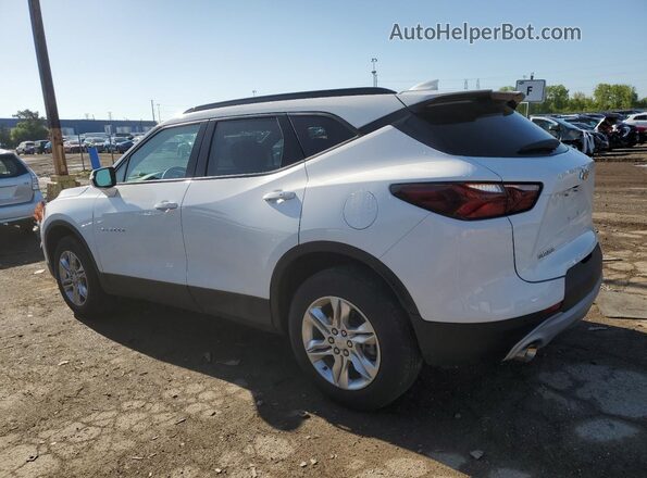 3GNKBCRS0MS535831 2021 CHEVROLET BLAZER Black Rear left