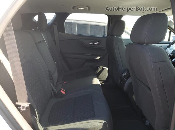 3GNKBCRS0MS535831 2021 CHEVROLET BLAZER Black Rear seats view