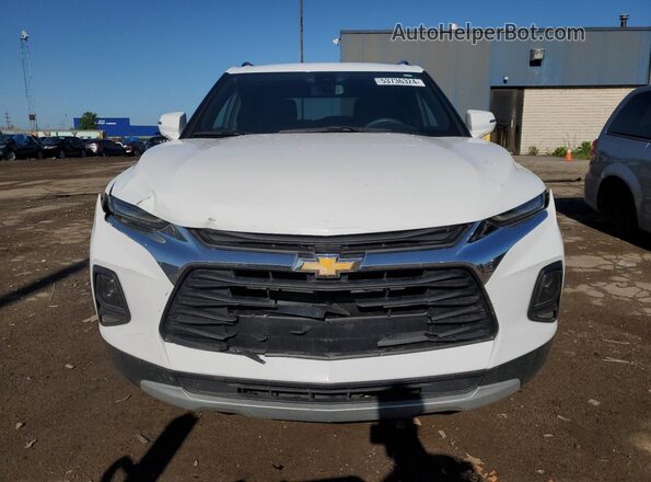 3GNKBCRS0MS535831 2021 CHEVROLET BLAZER Black Front view