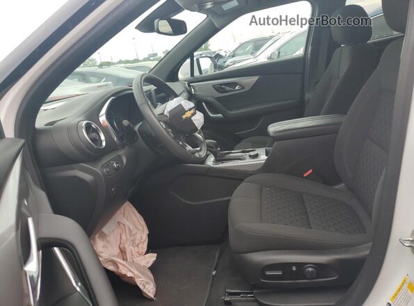 3GNKBCRS0MS535831 2021 CHEVROLET BLAZER Black Front interior view