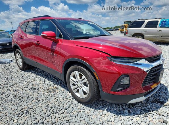 3GNKBCRS1LS538848 2020 CHEVROLET BLAZER Red Przód prawy