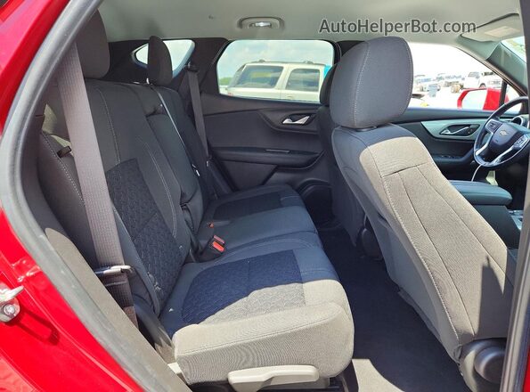 3GNKBCRS1LS538848 2020 CHEVROLET BLAZER Red Widok wnętrza z tyłu