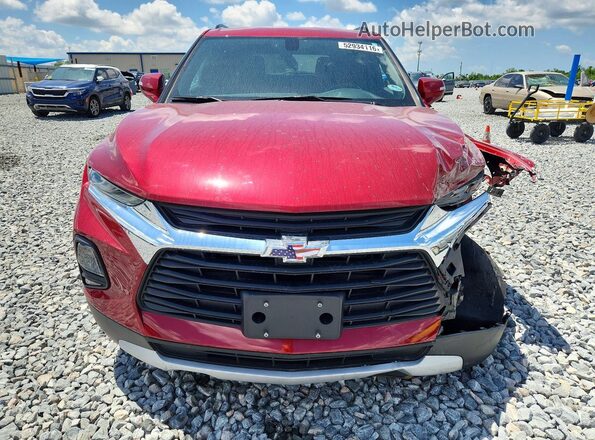 3GNKBCRS1LS538848 2020 CHEVROLET BLAZER Red Widok z przodu
