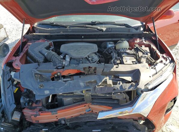 3GNKBCRS1MS578672 2021 CHEVROLET BLAZER Оранжевый Вид подкапотного пространства