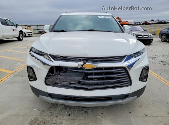 3GNKBCRS2KS663145 2019 CHEVROLET BLAZER White Widok z przodu