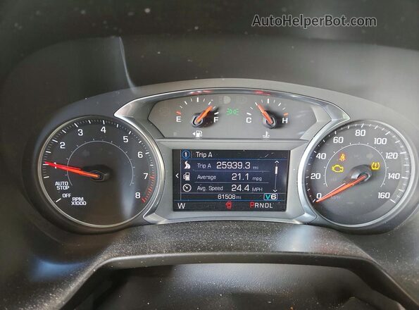 3GNKBCRS2LS644757 2020 CHEVROLET BLAZER Charcoal Instrument cluster view