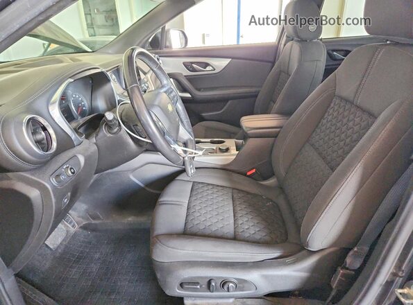 3GNKBCRS2LS644757 2020 CHEVROLET BLAZER Charcoal Front interior view