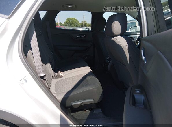 3GNKBCRS2LS667035 2020 CHEVROLET BLAZER Silver Widok naklejki z numerem VIN