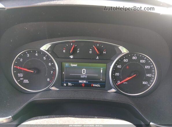 3GNKBCRS2LS667035 2020 CHEVROLET BLAZER Silver Widok tylnych siedzeń