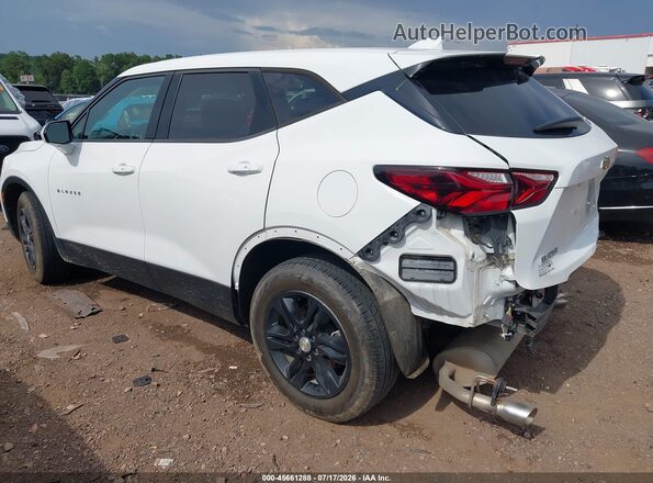 3GNKBCRS2MS508873 2021 CHEVROLET BLAZER Белый Задняя левая четверть