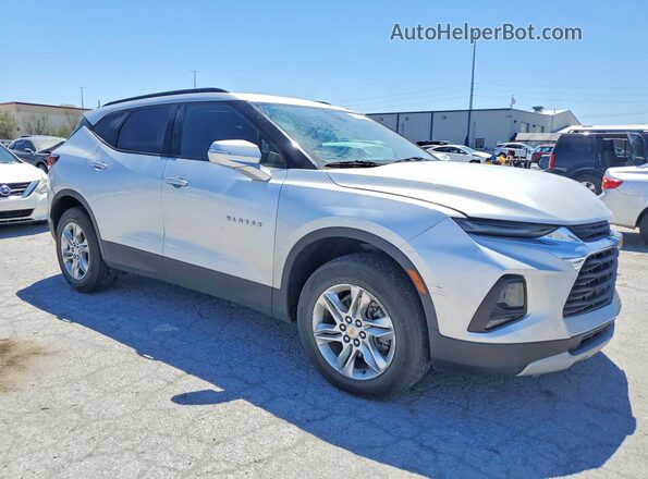3GNKBCRS2MS560259 2021 CHEVROLET BLAZER Silver Delantero derecho