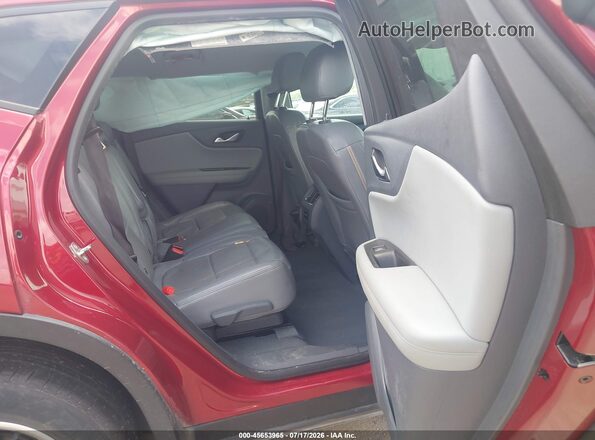 3GNKBCRS3KS642255 2019 CHEVROLET BLAZER Red Widok naklejki z numerem VIN